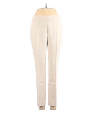 Kate Spade Slim Straight Cream Women's Cigarette Pants 4